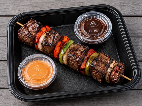 Beef skewers