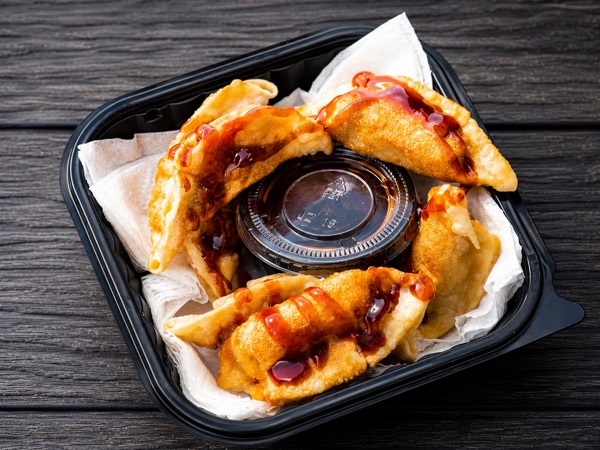 Pan-seared dumplings