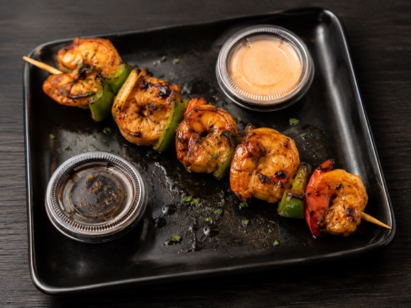 Shrimp skewers
