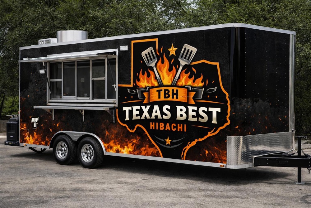 The Texas Best Hibachi food truck
